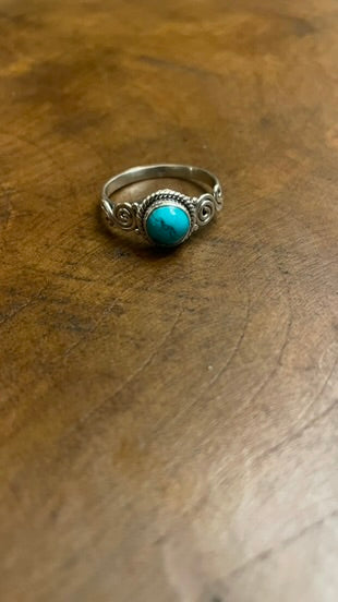 Turquoise Silver Ring