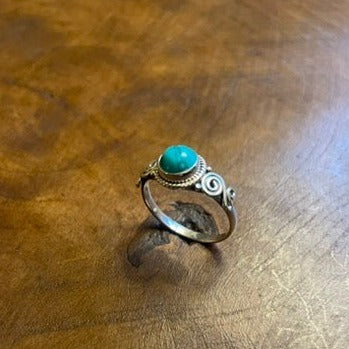 Turquoise Silver Ring