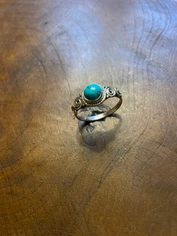 Turquoise Silver Ring