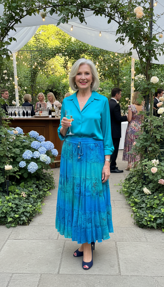 Ashton Turquoise Skirt