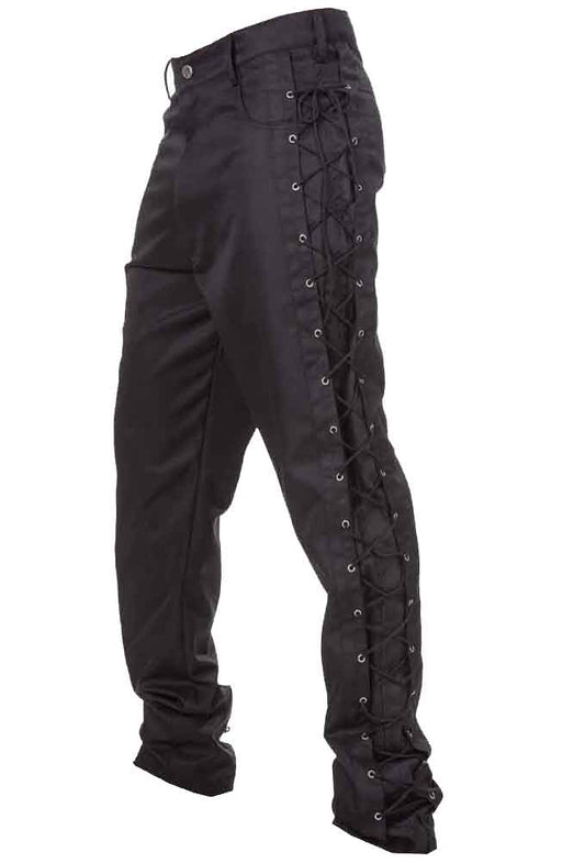 🏴☠️ Men’s Lace-Up Pirate Trousers