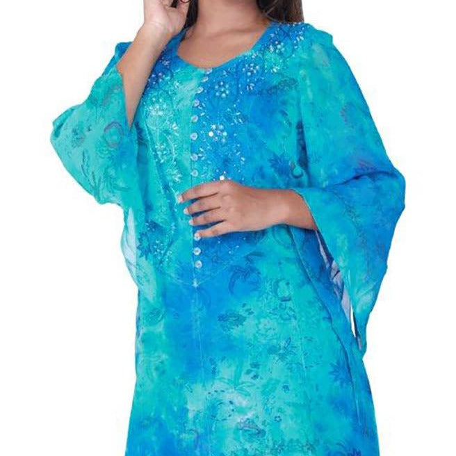 Sandra Top Turquoise Sea