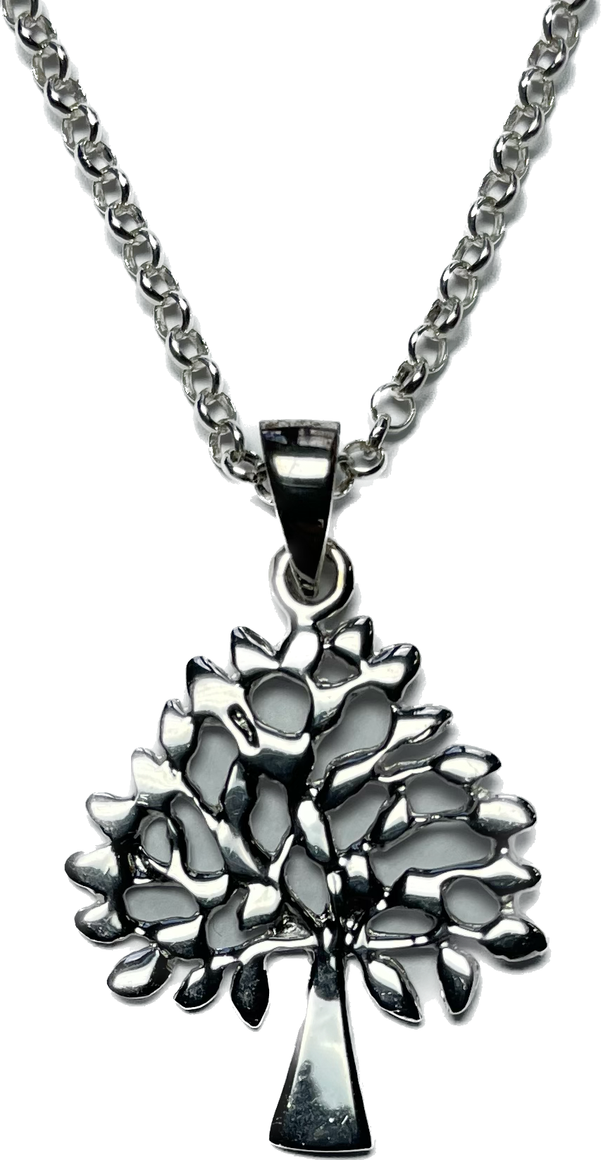 Sterling Silver Tree Necklace