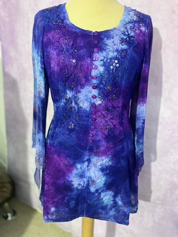 Sandra Top Purple Mix