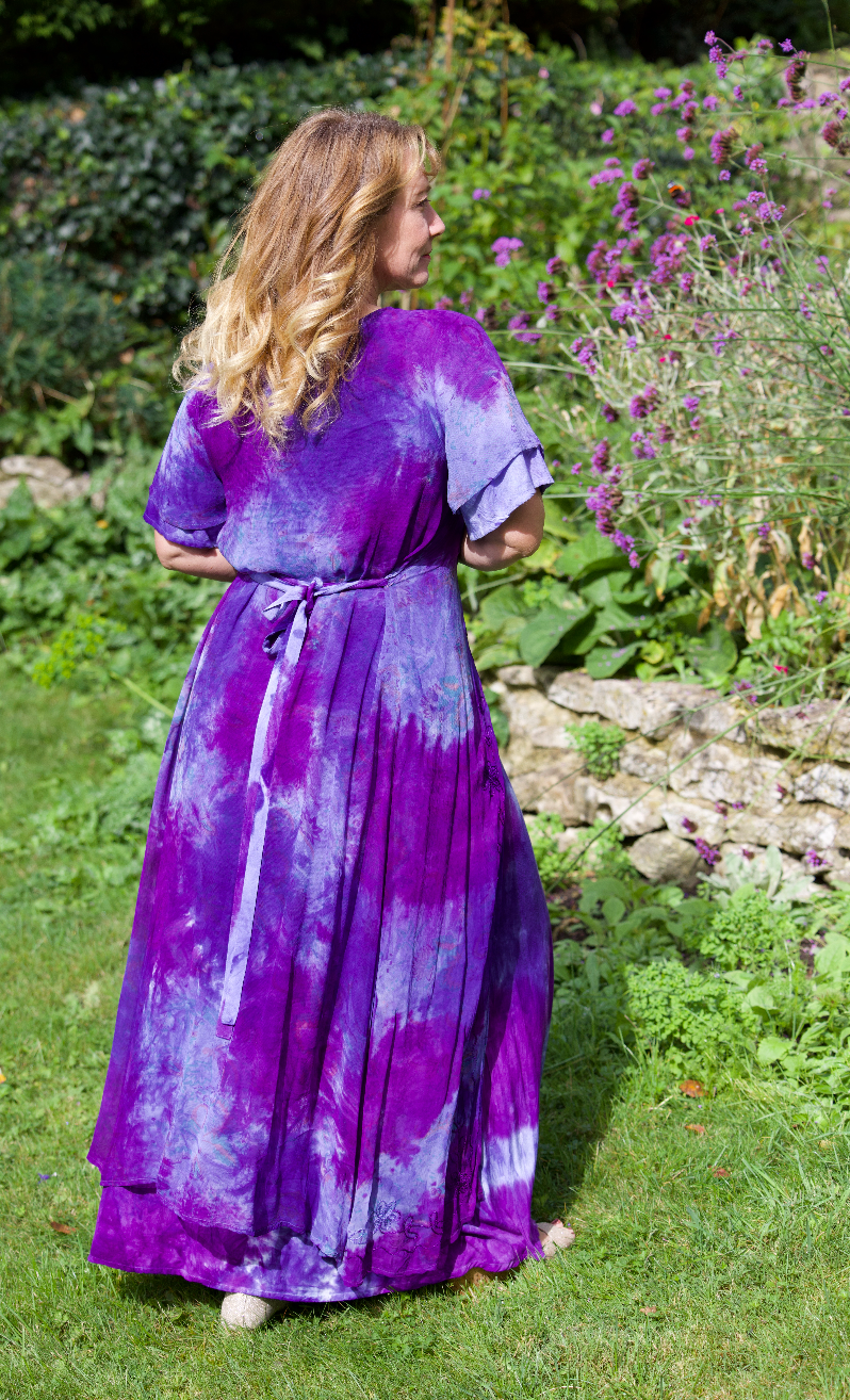 Suzanna Dress Lilac Mix