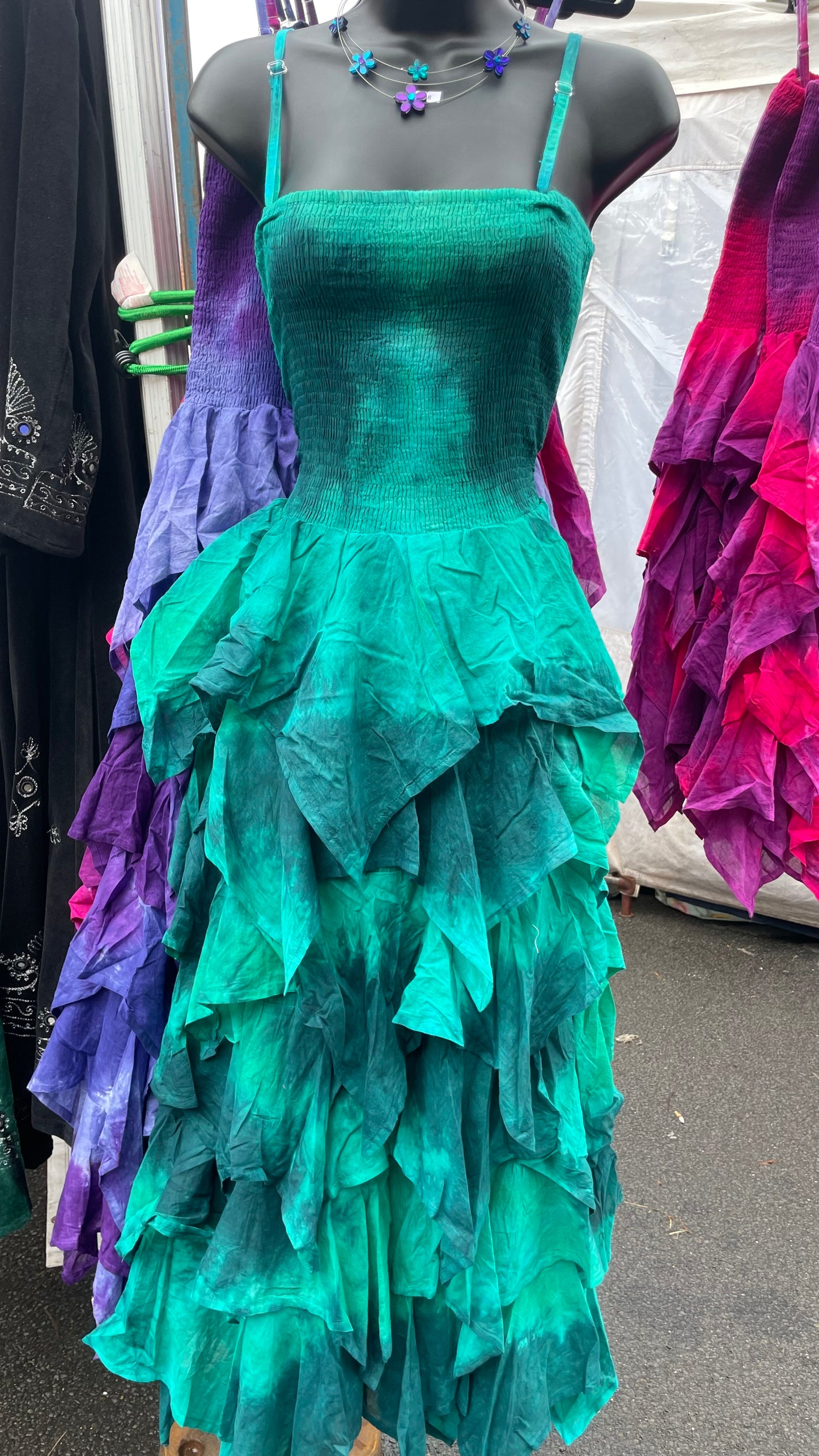 Sky Dress - Mint Mix