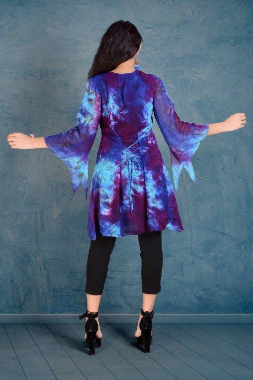 Sandra Top Blue Multi