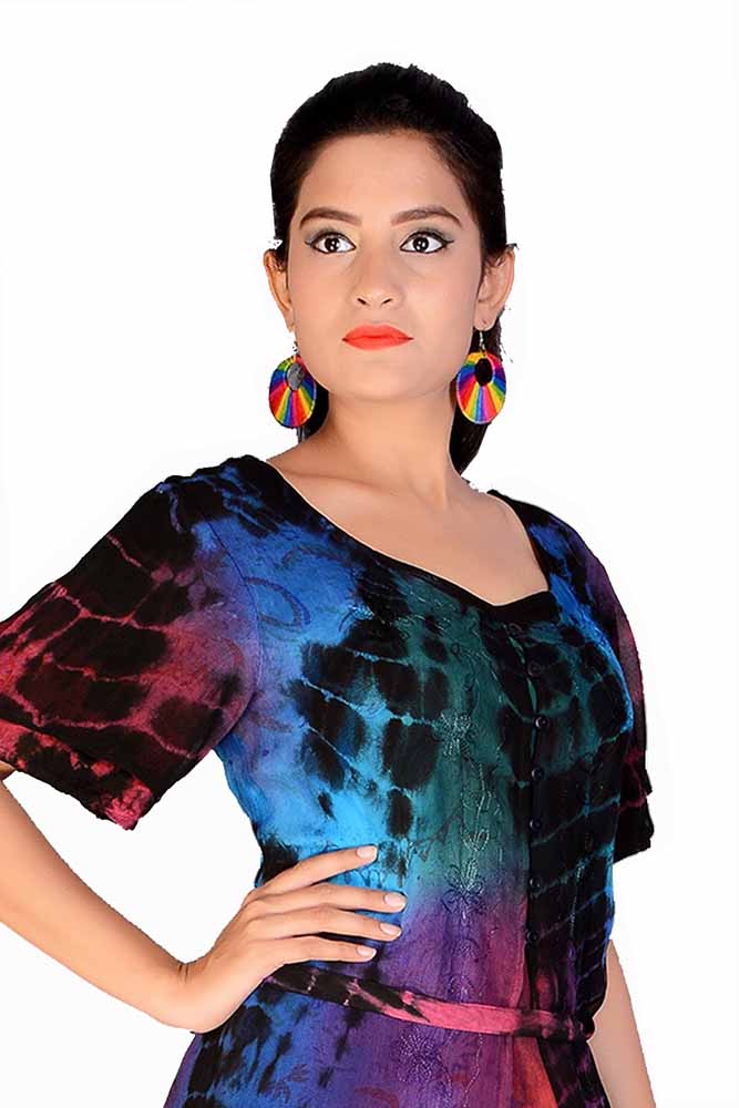 Suzanna Dress Autumn Multi